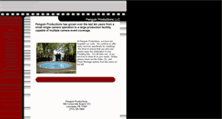 Desktop Screenshot of penguinproductionsllc.com